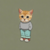 Just a chill cat